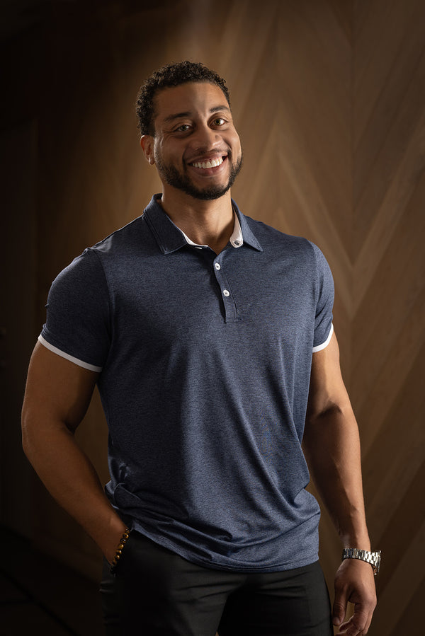 Navy Heather Founder