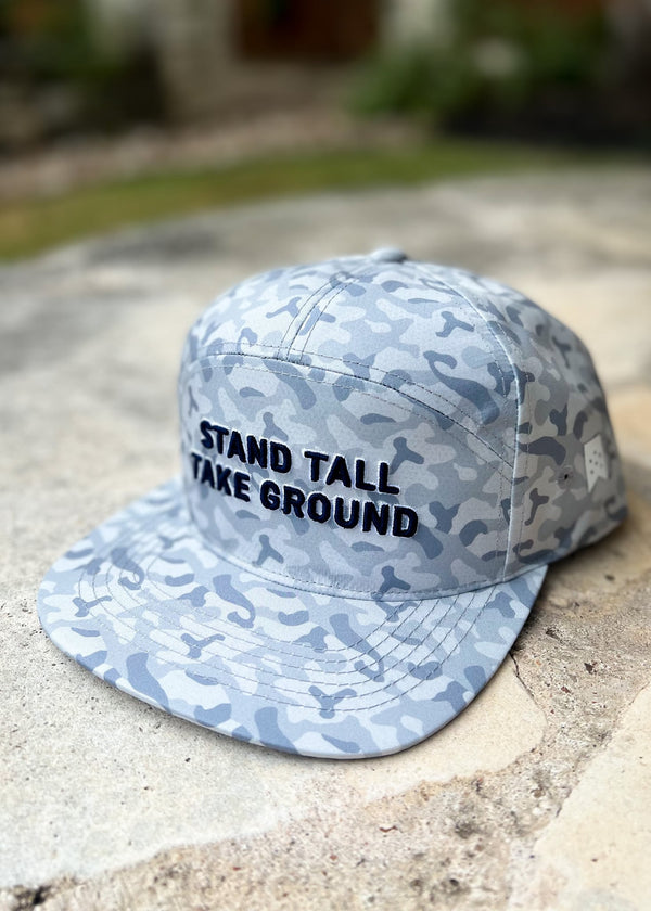 Grey Camo Stand Tall Take Ground