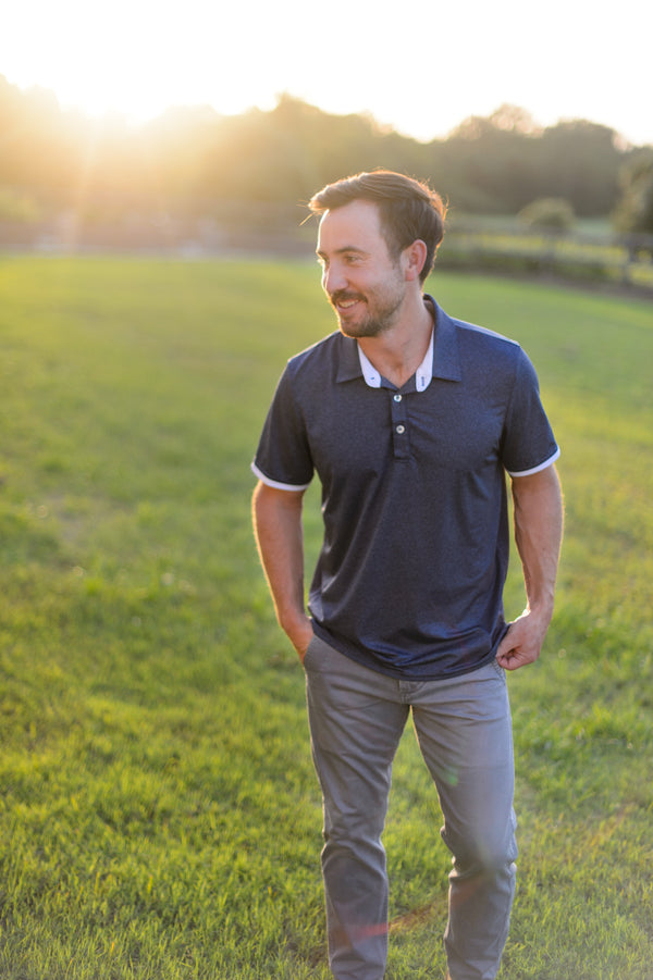 Navy Heather Founder