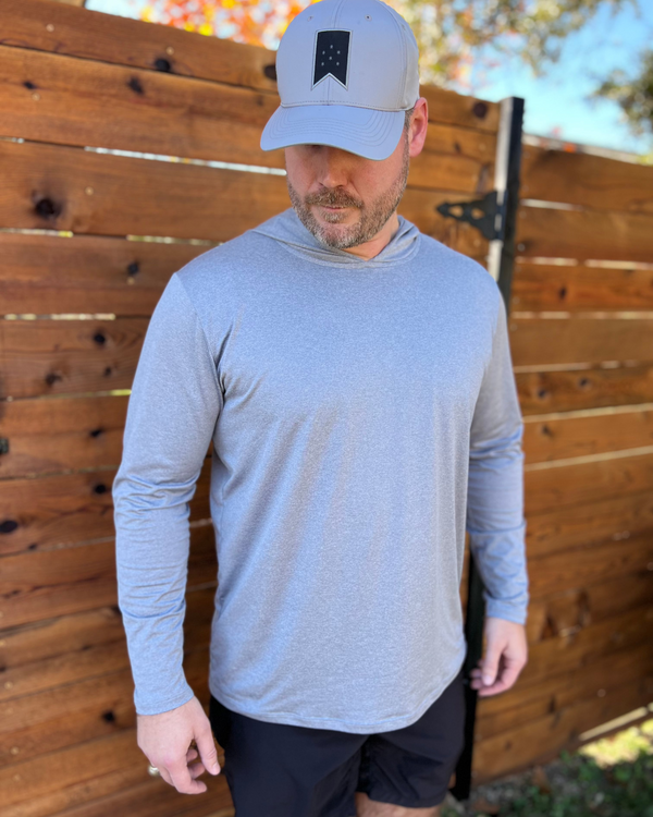 Grey Performance Hoodie