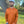 Burnt Orange Digital Camo Performance Hoodie